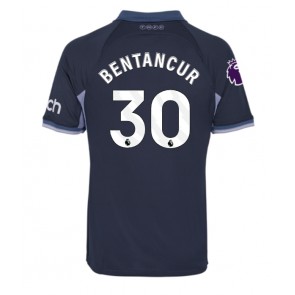 Tottenham Hotspur Rodrigo Bentancur #30 Bortatröja 2023-24 Kortärmad